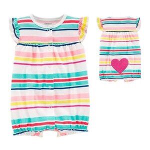 Carter's Baby Girl Rainbow Bodysuit 9 Months